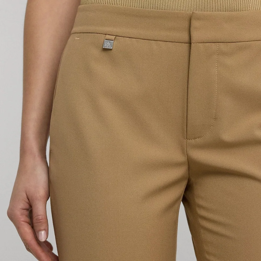 Billiard Green Lauren Ralph Lauren Straight Leg Pants / Trousers Size 12 - Picture 4 of 6